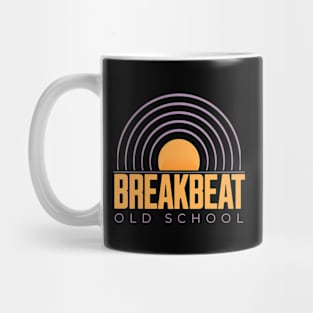 BREAKBEAT  - Old School Records (purple/orange) Mug